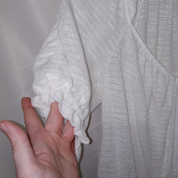 Free People White Dorothy Cinch Peasant Top❤️❤️ Sz Small - Picture 3 of 13